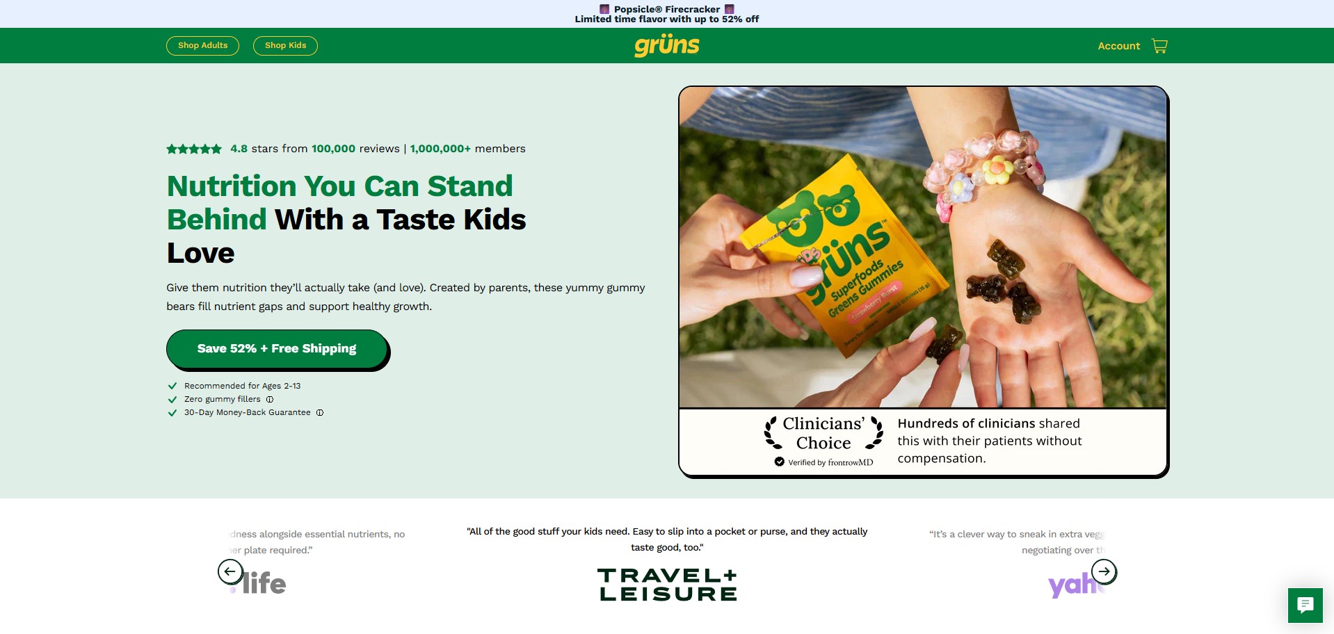 Gruns Kids Superfood Gummies · (Health)