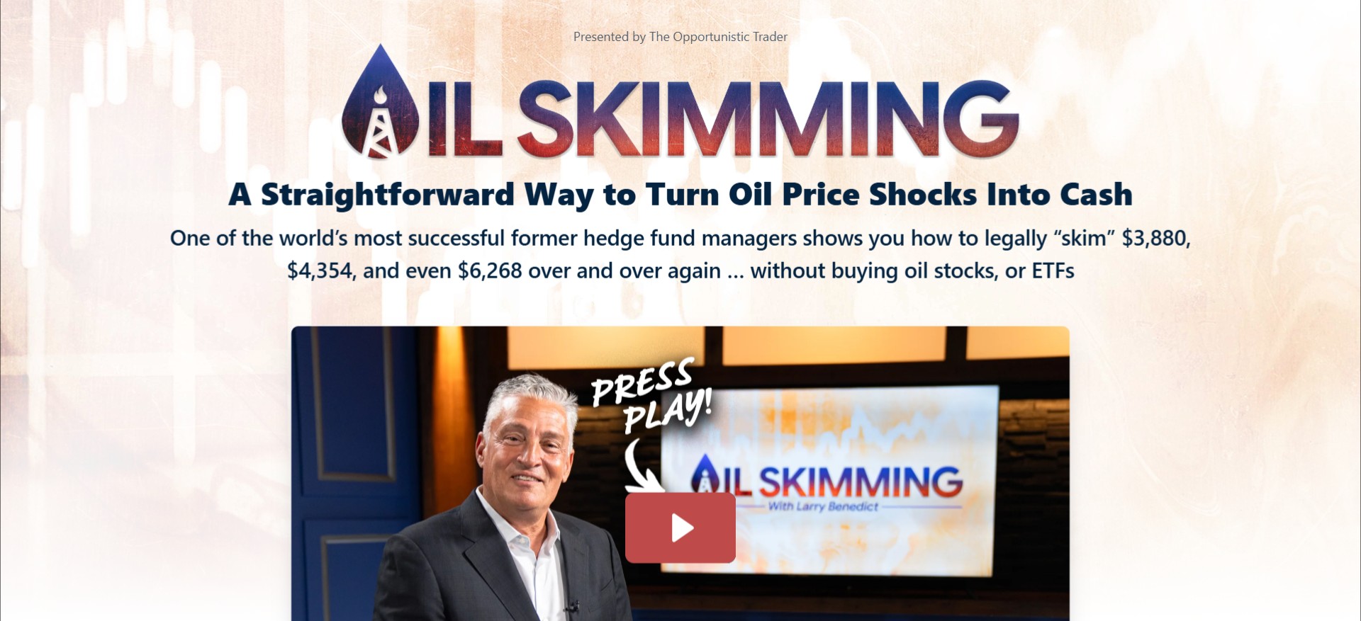 One Ticker Trader · Oil Skimming · VSL · (Biz Opp)