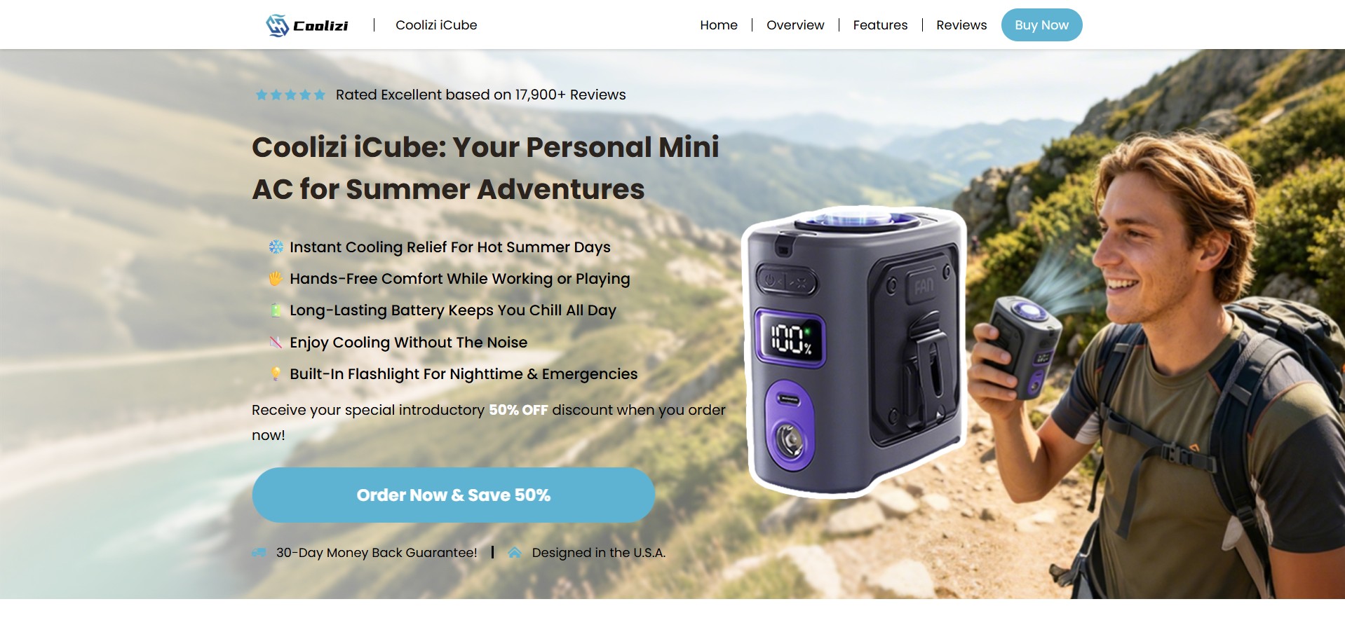Coolizi iCube · CTC $49.99 · Accepts Paypal · Including Checkout Event Tracking · (eCommerce / Product)